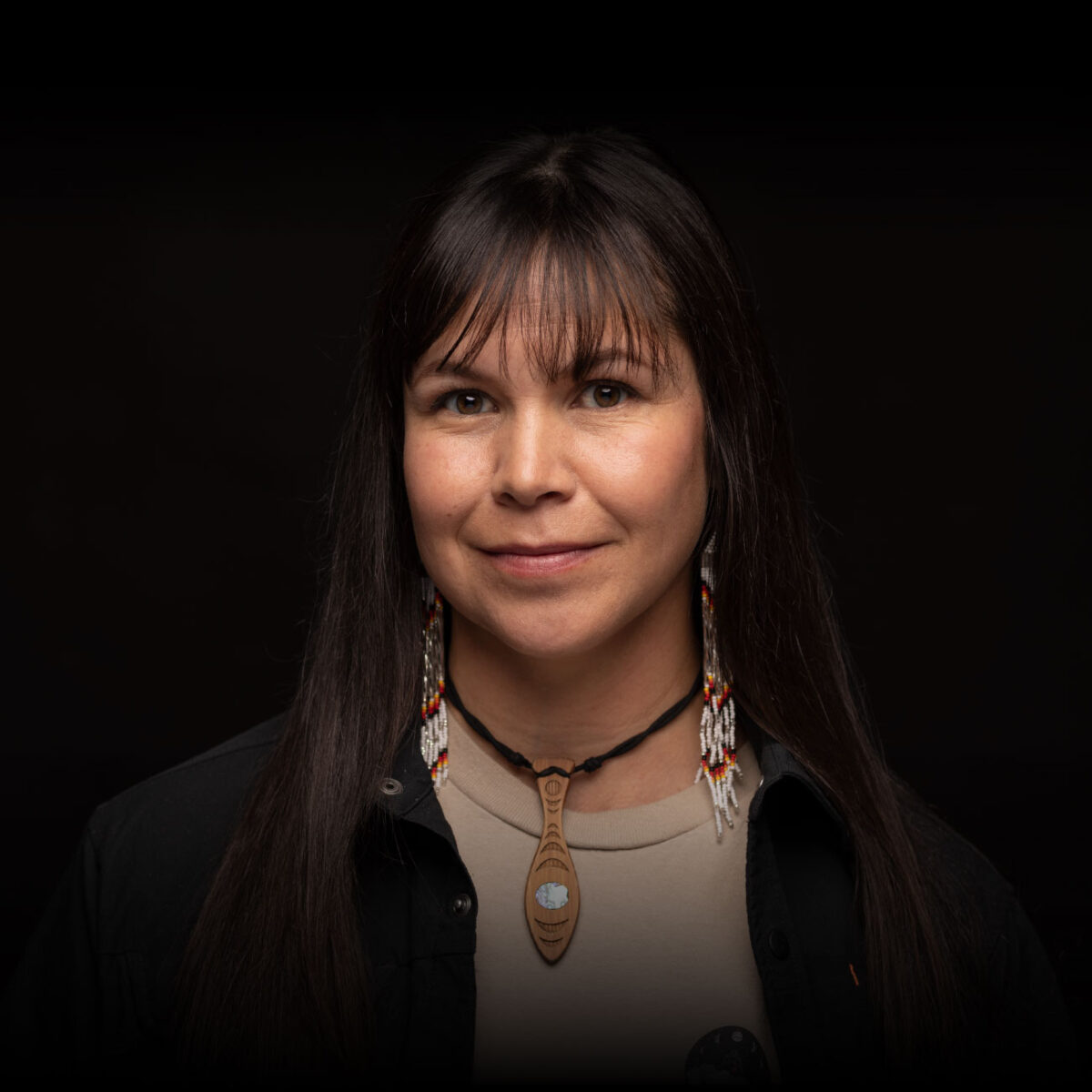 indigenous women outdoors headshot sandy ward