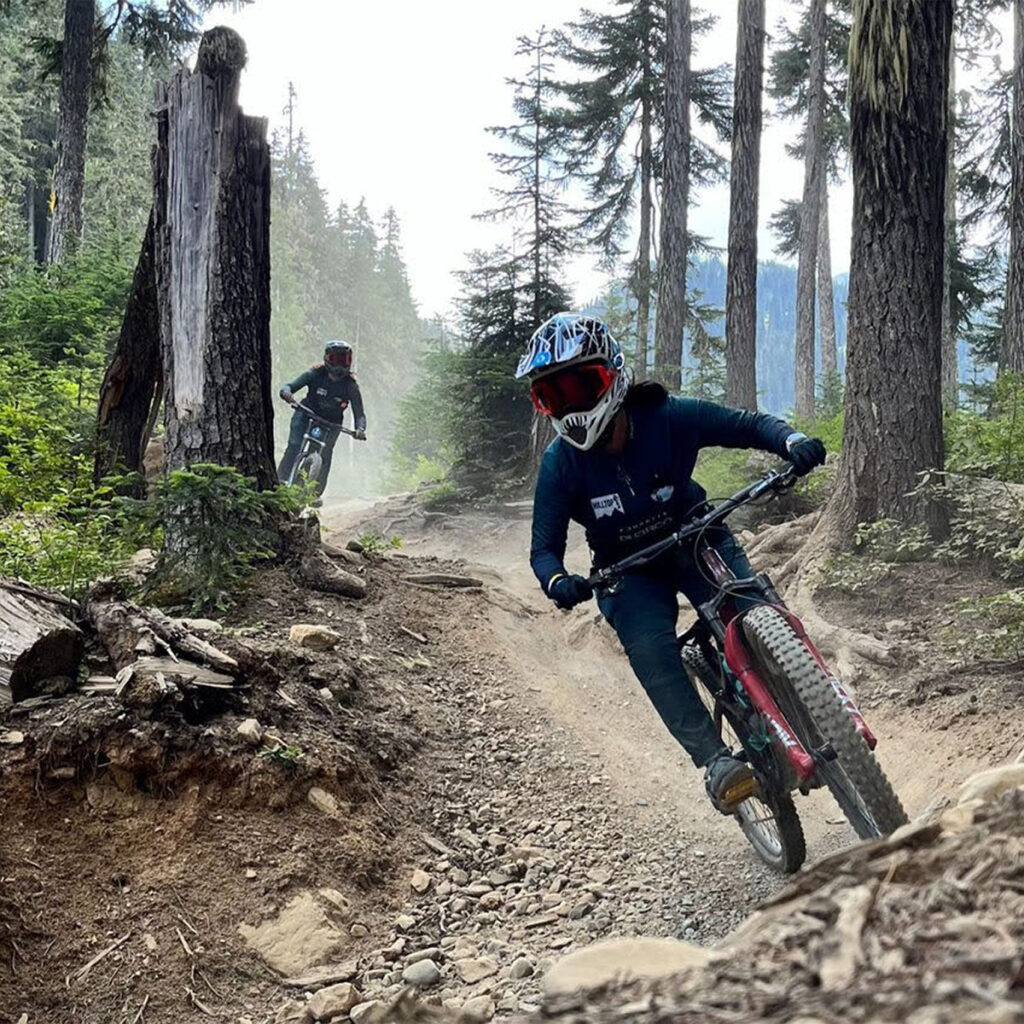 indigenous women outdoors mountain biking race team hover 1200x1200 2