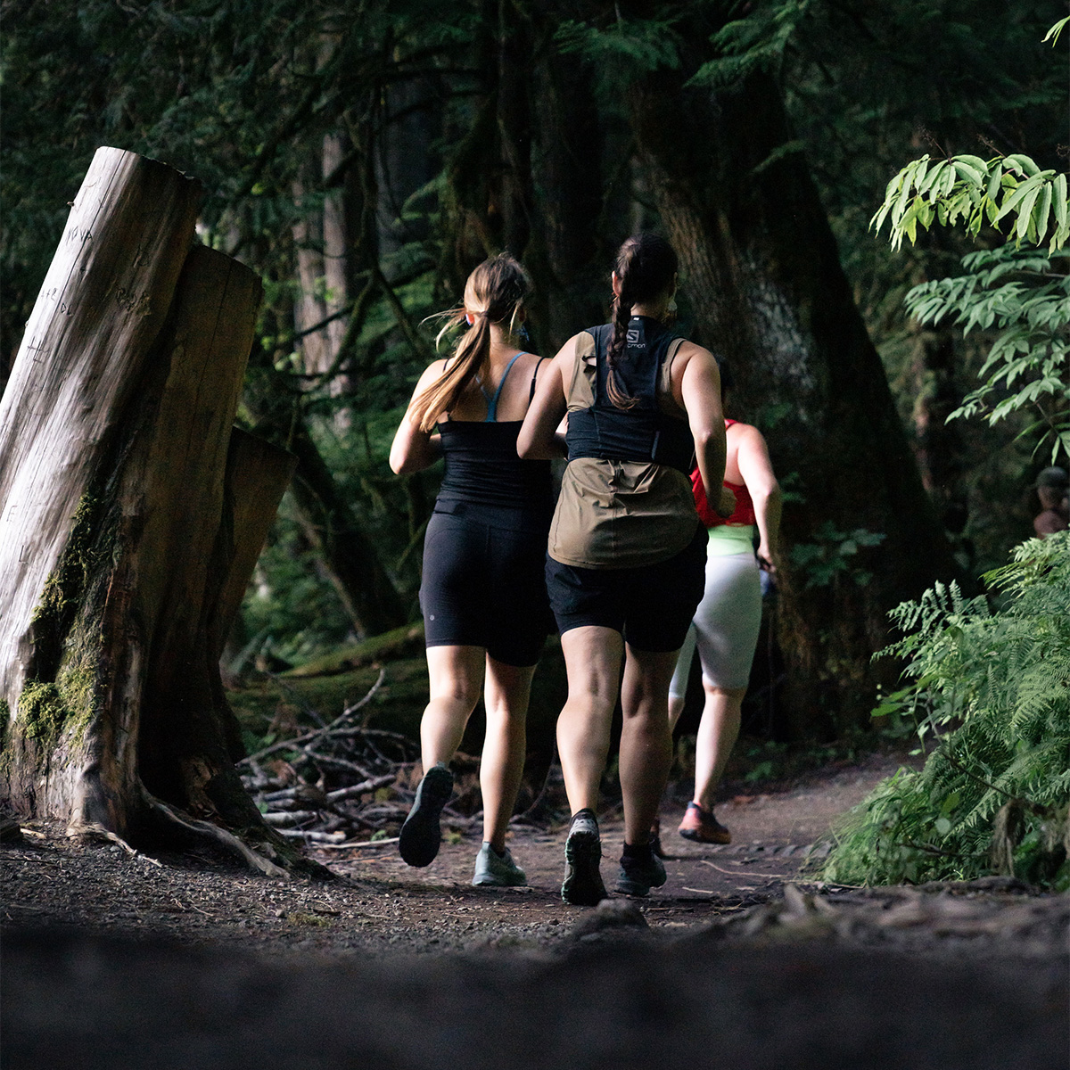 indigenous women outdoors trail running squamish x