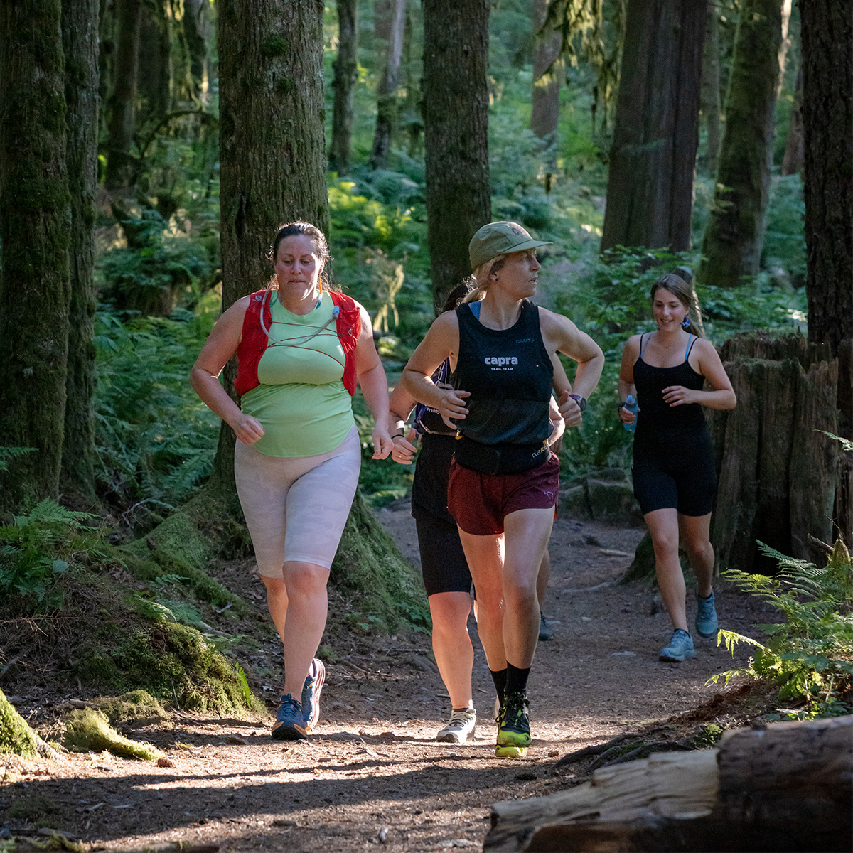 indigenous women outdoors trail running squamish x