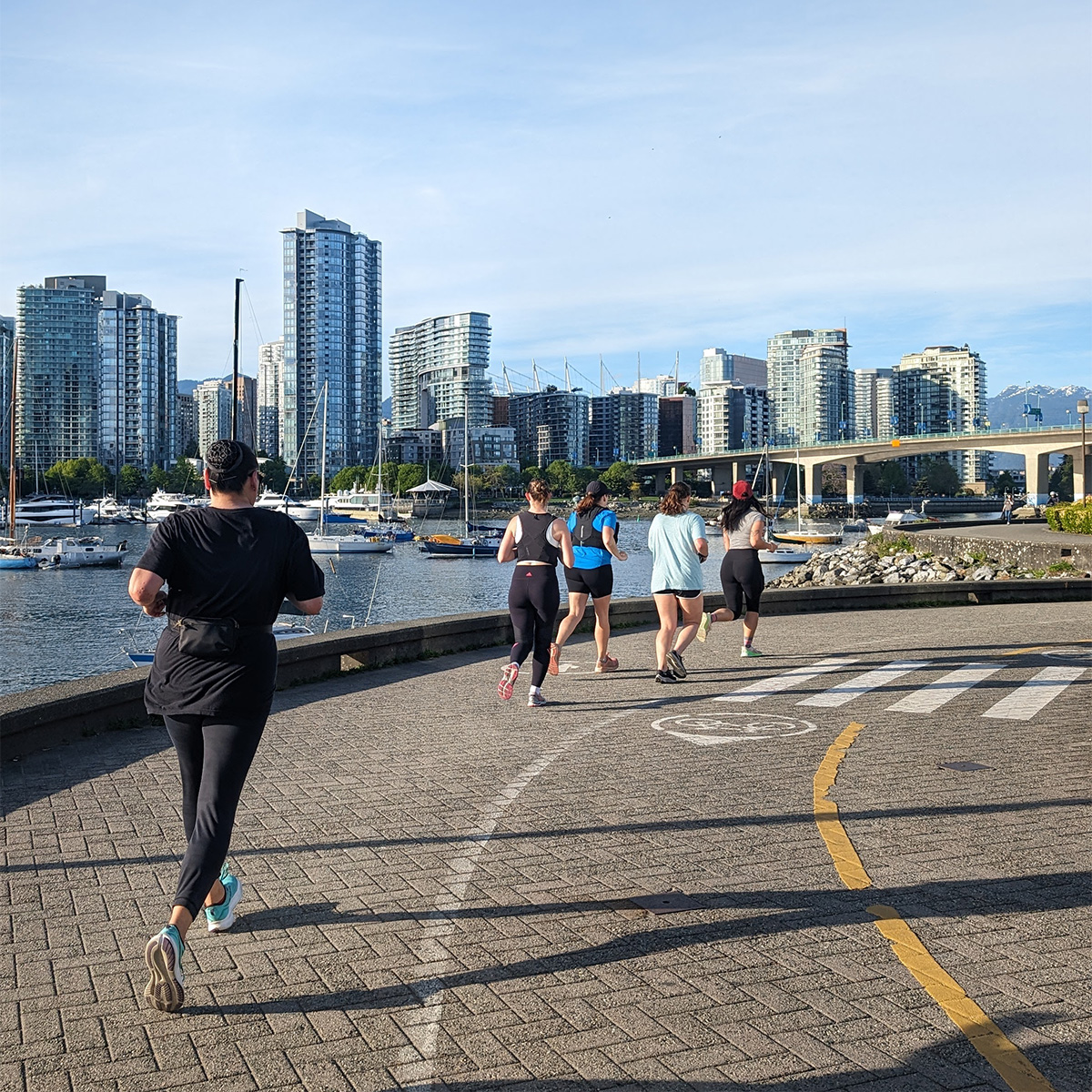 indigenous women outdoors road running socials vancouver x