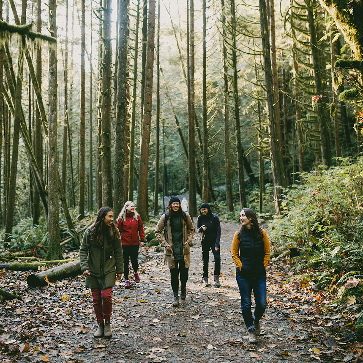 indigenous women outdoors walking social squamish x