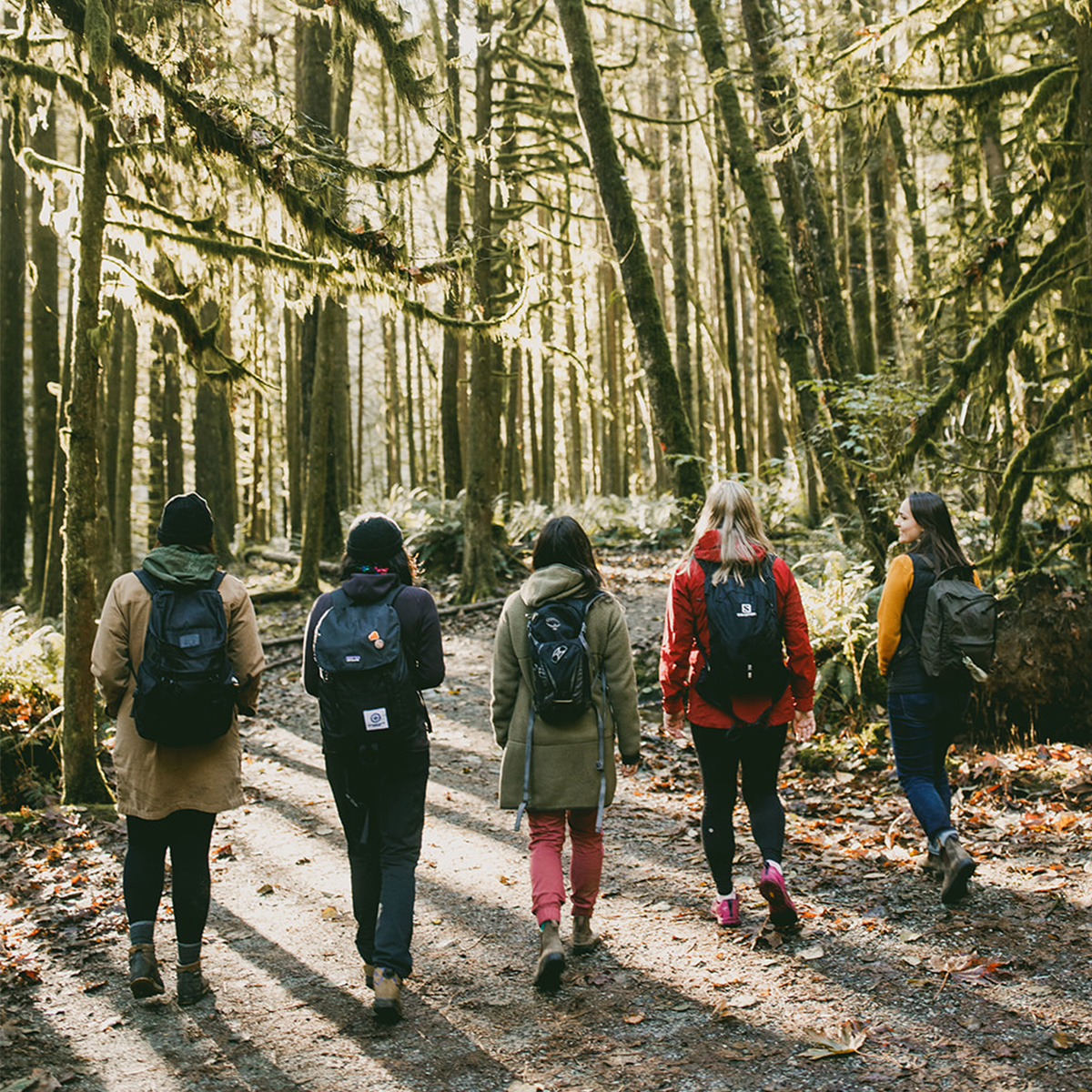 indigenous women outdoors walking social squamish hover x