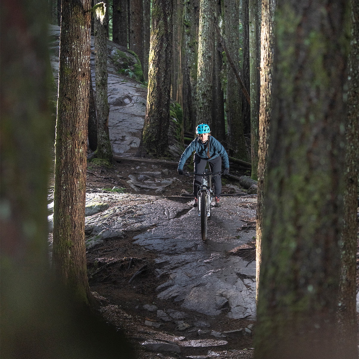 indigenous women outdoors mountain biking social rides vancouver x