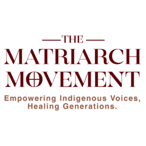 Indigenous Women Outdoors Matriarch Movement logo colour