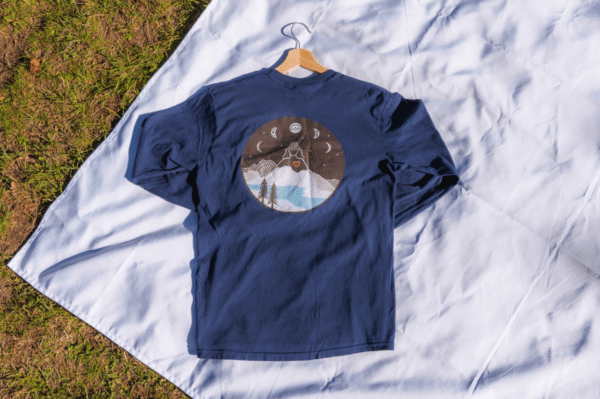 Indigenous women outdoors merch navy long sleeve sku