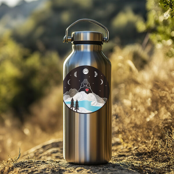 iwo round sticker waterbottle mock x