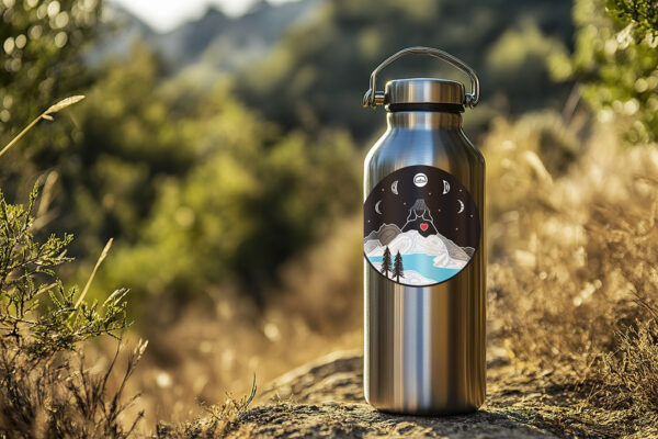 iwo round sticker waterbottle mock x