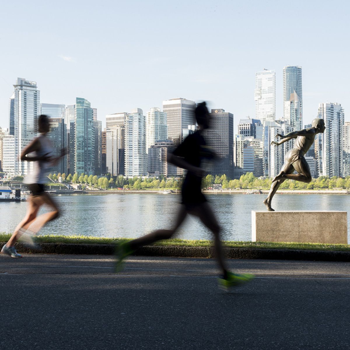 Indigenous Women Outdoors Running BMO Marathon