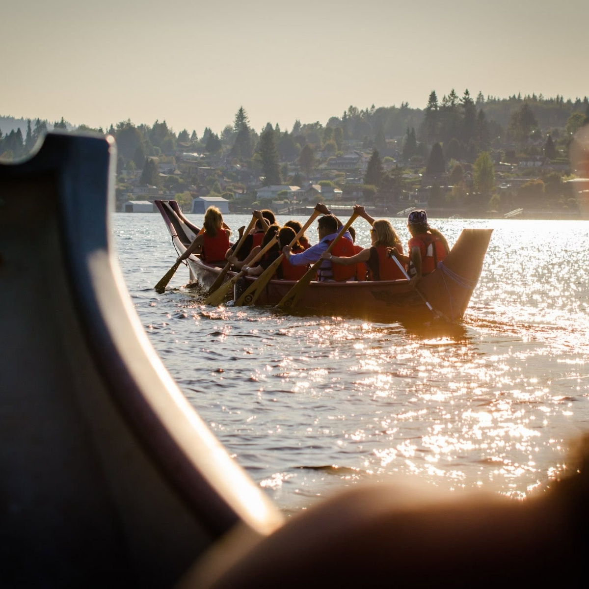 Indigenous Women Outdoors Orange Shirt Day Paddle
